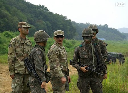 Корейские солдаты