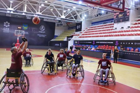 Во Владивостоке прошёл краевой чемпионат по баскетболу на колясках