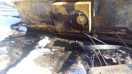 Разлив нефтепродуктов