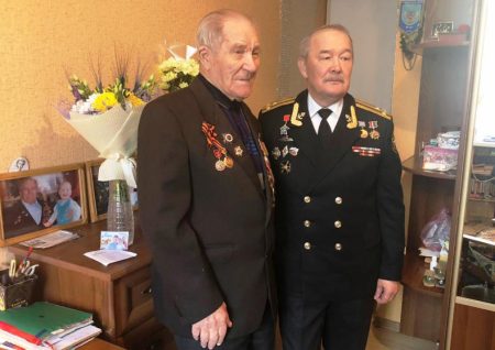 С юбилеем  поздравили  во  Владивостоке  ветерана Великой Отечественной войны
