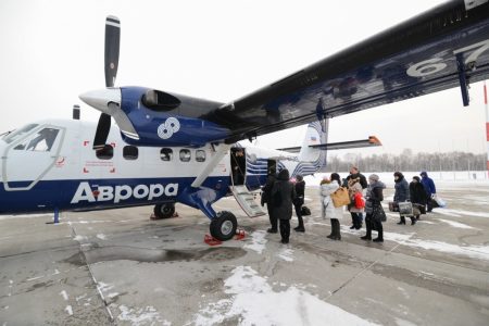Авиалайнер  из  Москвы 12  апреля  прилетает в аэропорт Владивостока  вне  графика. Рейс на   Терней  отменен
