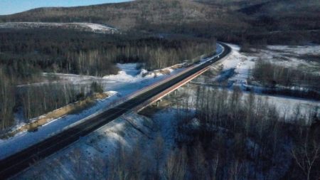 В Амурской области завершилась реконструкция 28 км трассы А-360 «Лена»