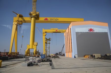 Судоверфь «Звезда» в  Большом  Камне  начала строительство третьего танкера-продуктовоза типа MR