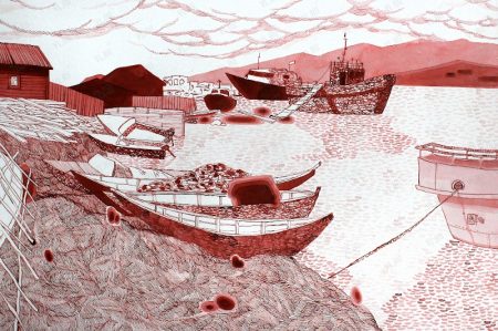 Работа художника