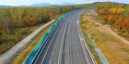 Завершилось строительство первой скоростной трассы в обход Хабаровска