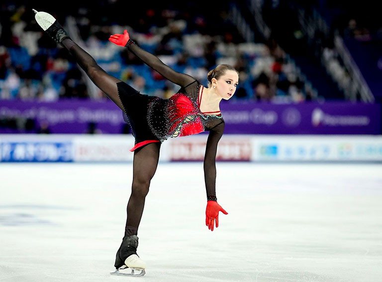 Камилла Валиева Чемпионат Европы 2022