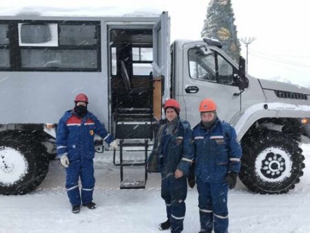 Энергетики доставили в заваленные  снегом  сахалинские села продукты и товары первой необходимости