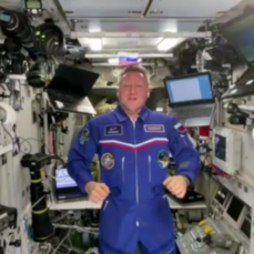 Командир МКС поздравил Уссурийск и Воздвиженку с Днём космонавтики